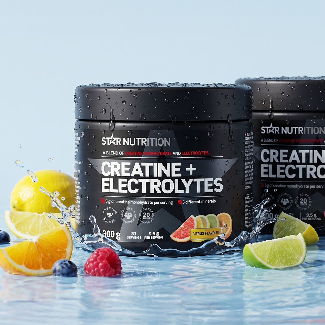 Kreatin + Elektrolyter 300 g Citrus